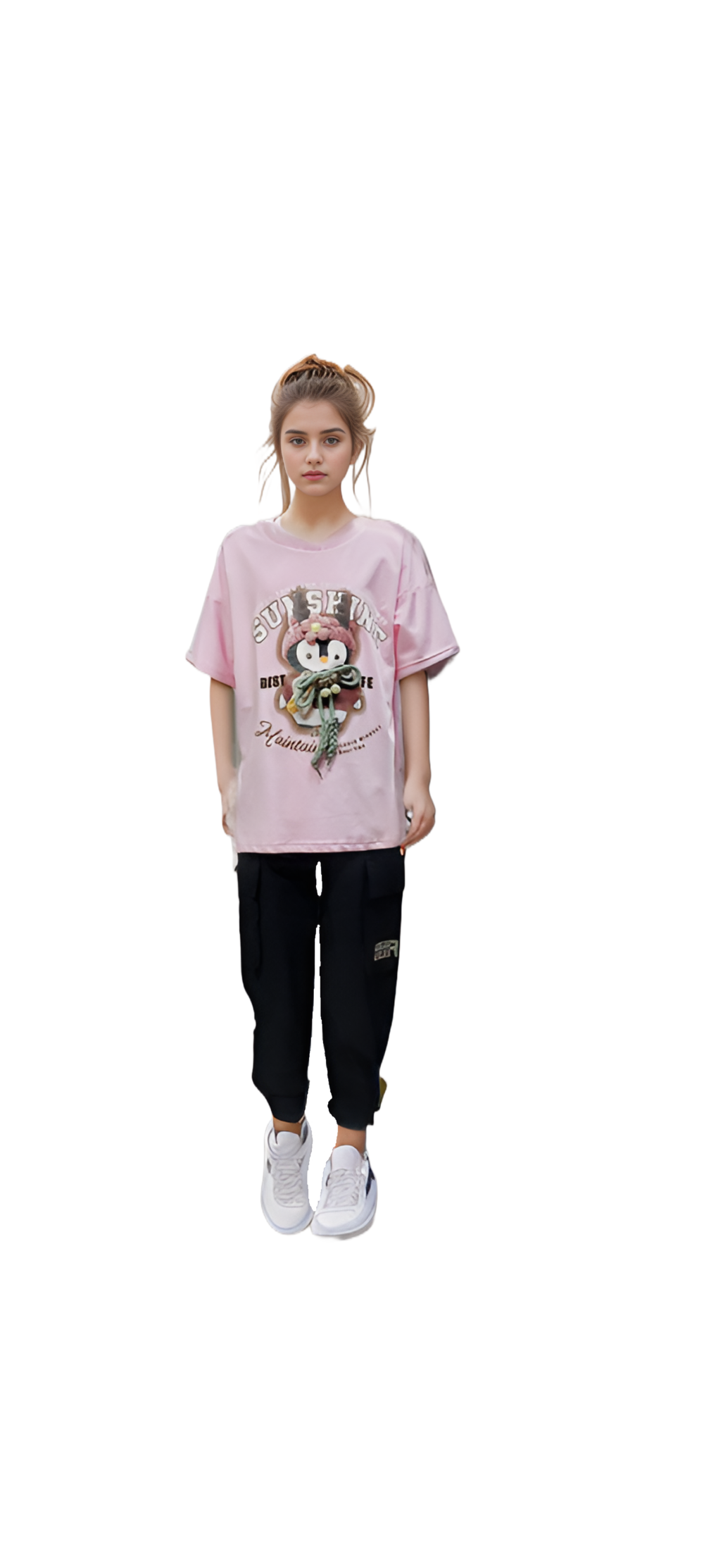 premium pink oversized t-shirts