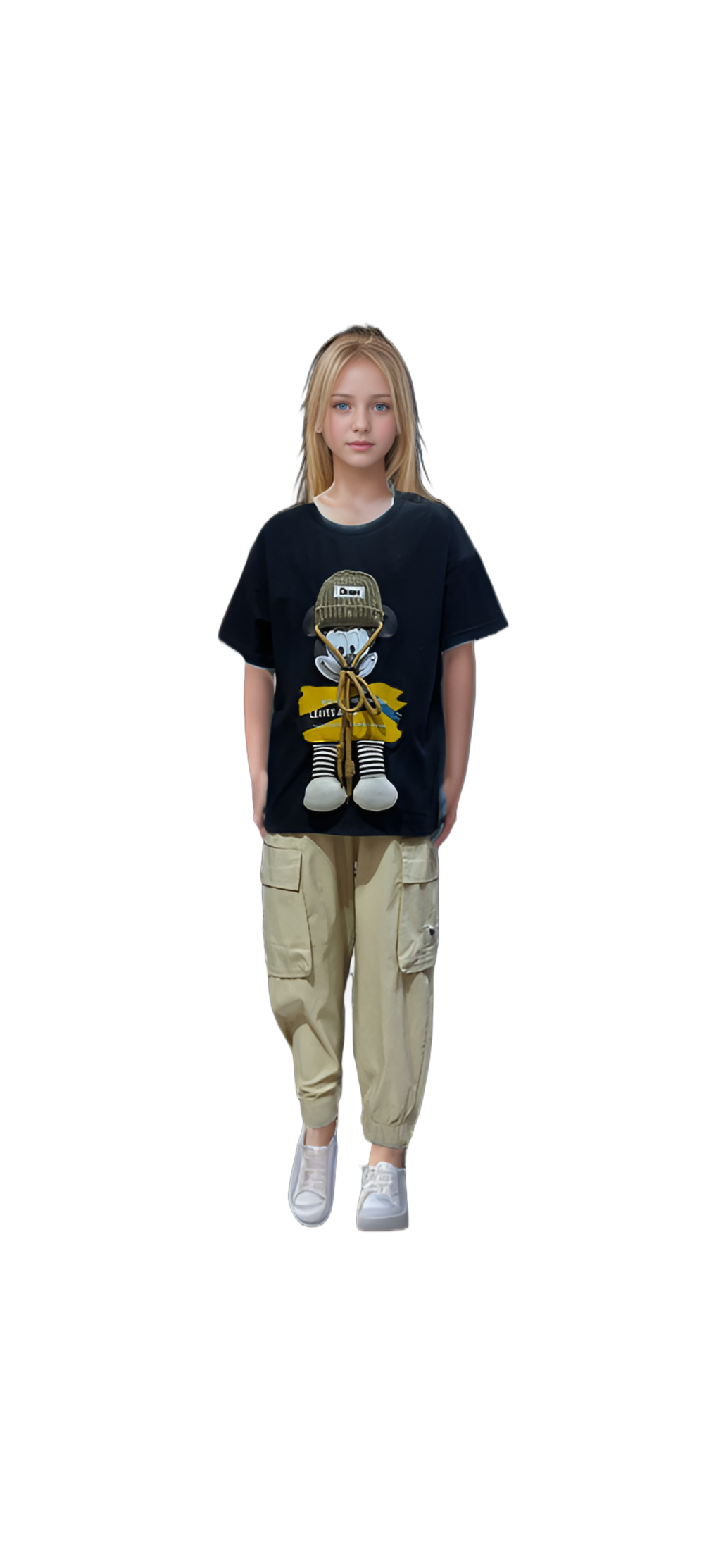 mickey mouse oversized tshirt for girls