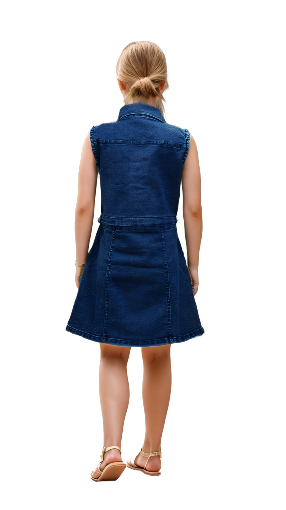 one piece denim dress for kids buy now