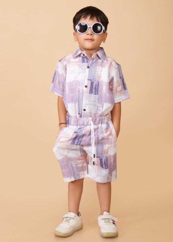 Boys Half Sleeves Shirts And Shorts - Image 2