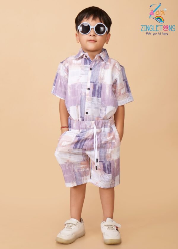 Boys Half Sleeves Shirts And Shorts