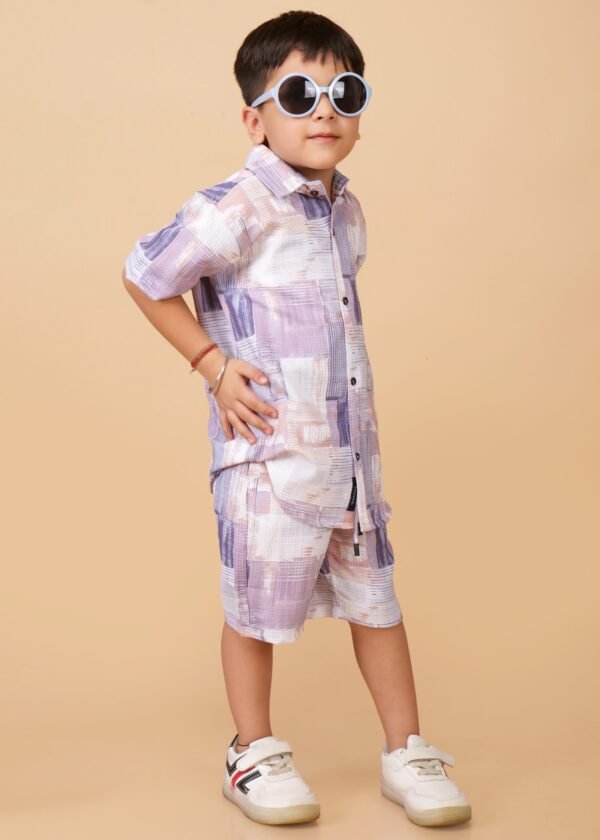 Boys Half Sleeves Shirts And Shorts - Image 3