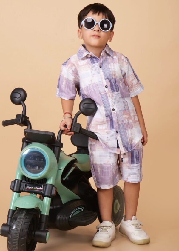 Boys Half Sleeves Shirts And Shorts - Image 5