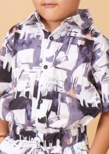 Boys Half Sleeves Shirt And Shorts - Image 6