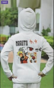 Stylish Naruto Printed Boys Track Suit - Image 3