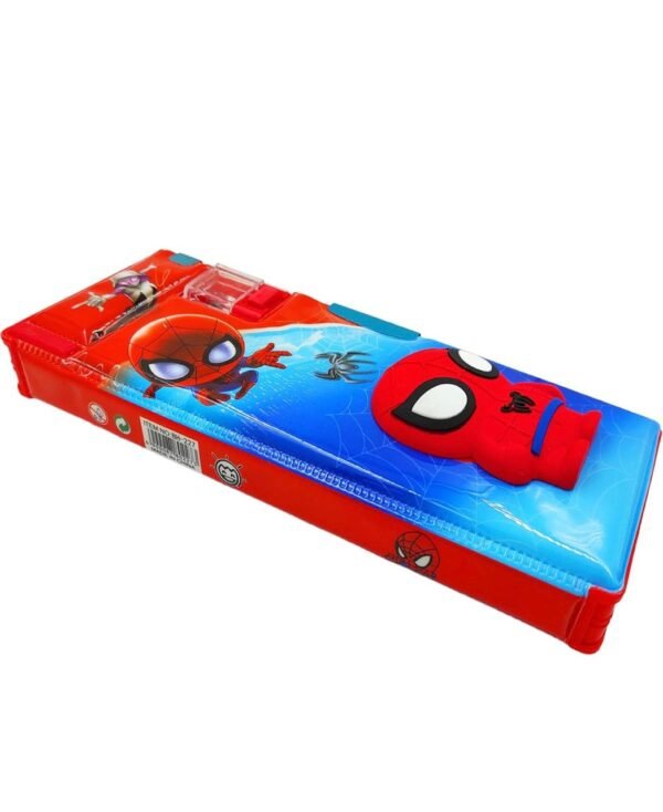 3D spiderman sponge pencil box for kids