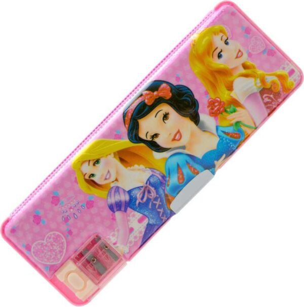 Lovely girls printed plastic pencil box - Image 3