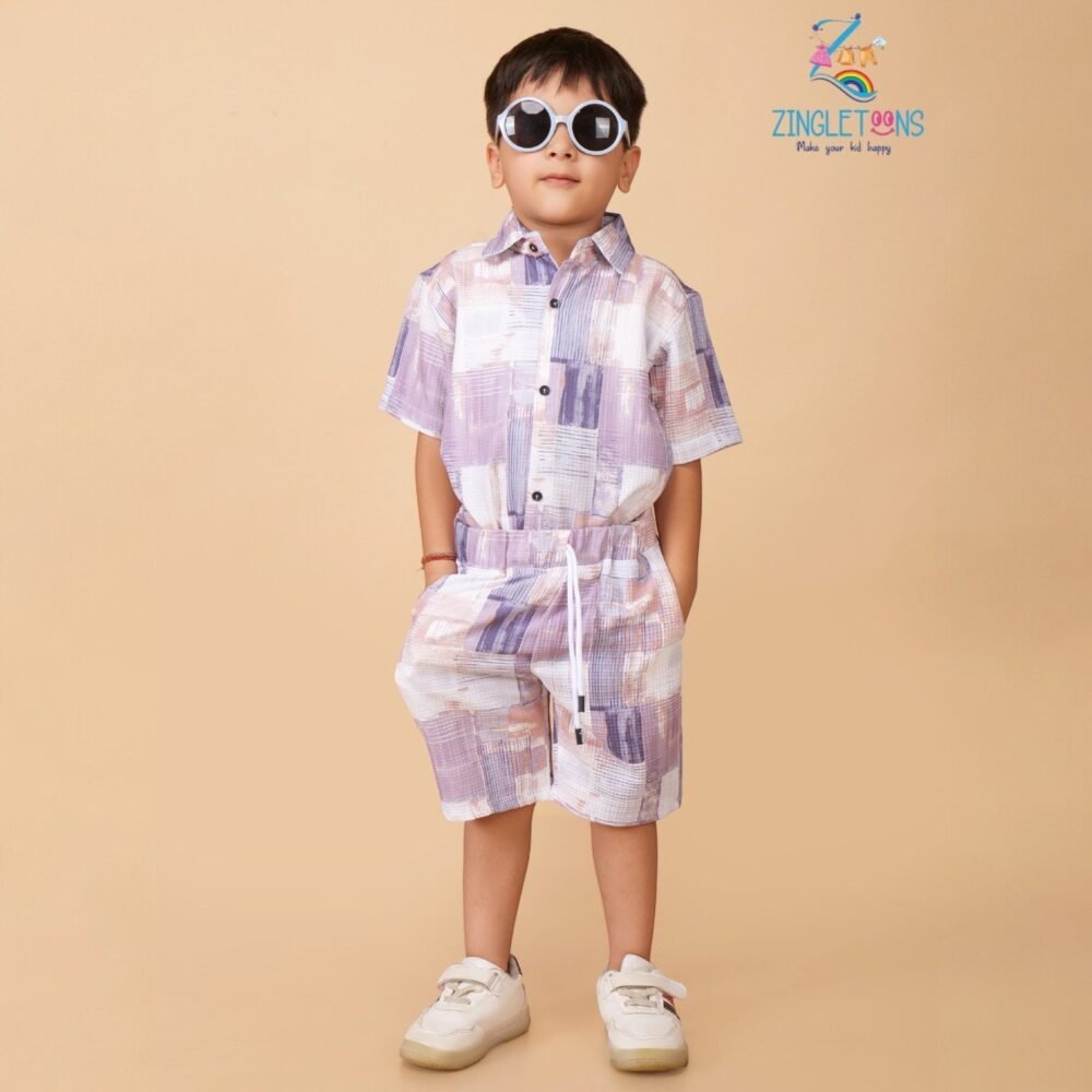 Boys Half Sleeves Shirts And Shorts