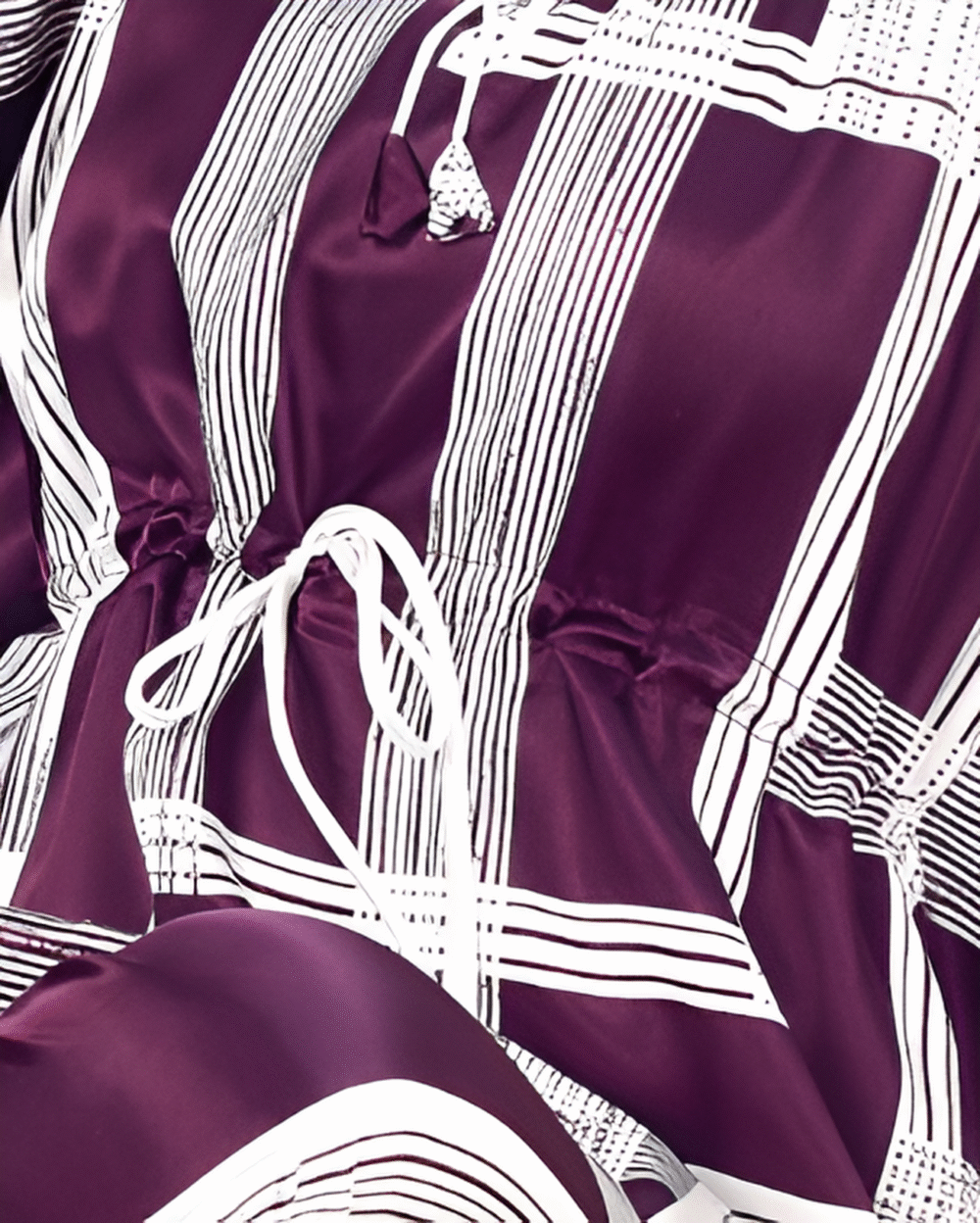 Girls Printed kaftan with bottom - Image 2