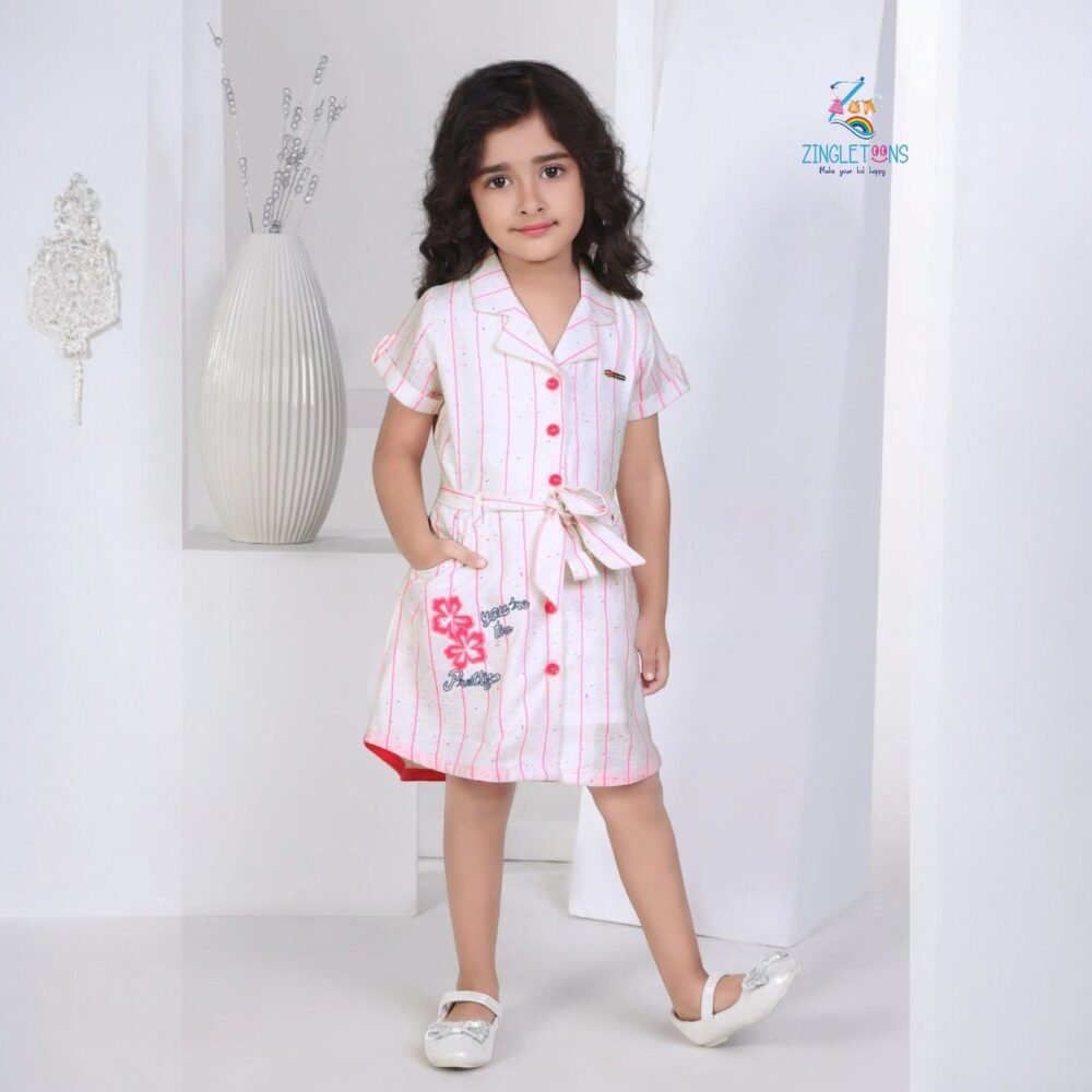 Fancy Girls Stripped Dress
