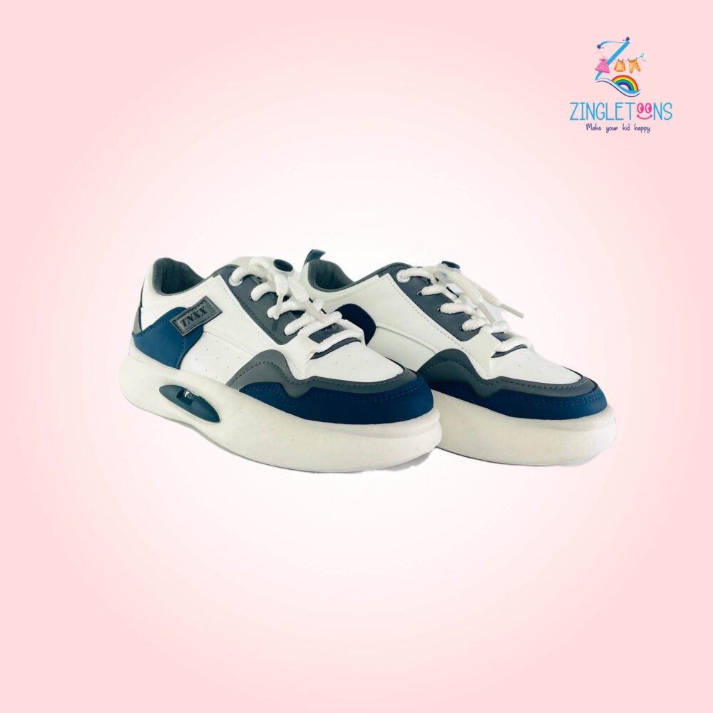 Navy & White Sneakers for Men