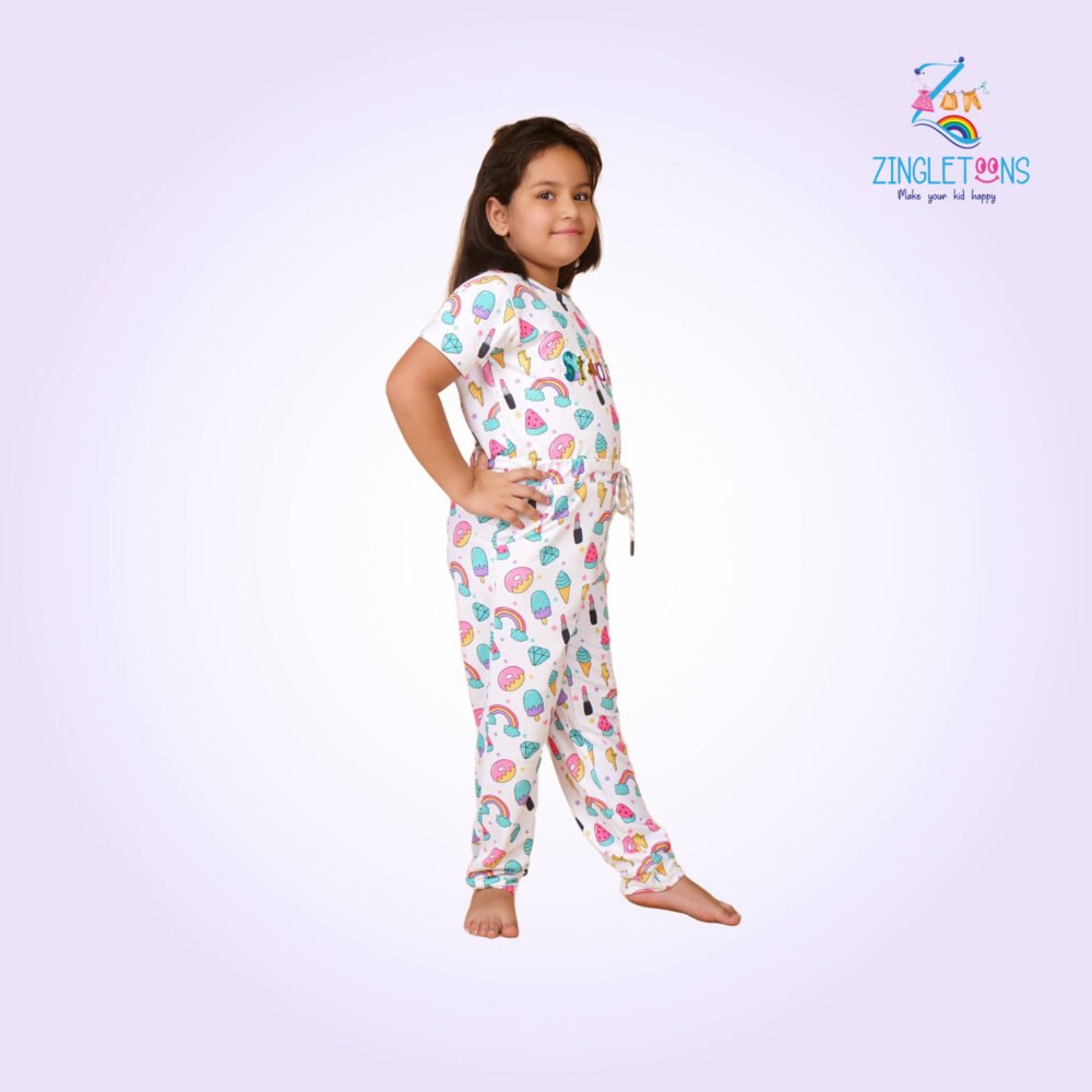 Joggers Girls Printed Clothes​