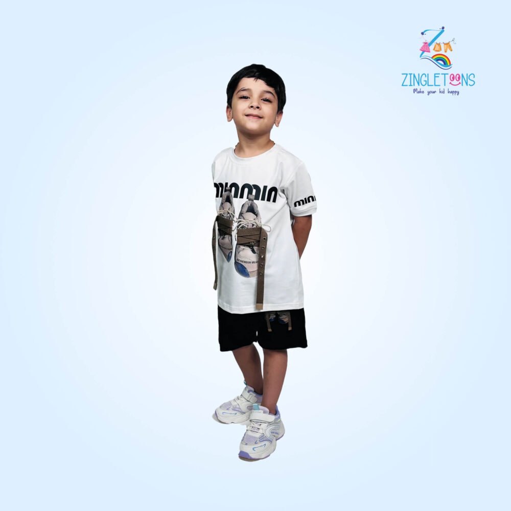 Boys 3D Printed Pure Cotton Cord Sets