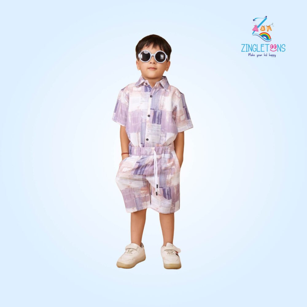 Boys Half Sleeves Shirts And Shorts