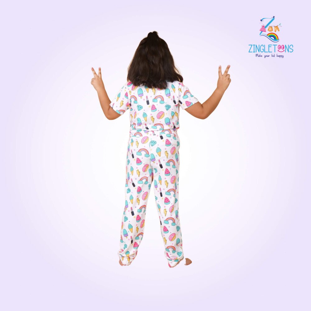Joggers Girls Printed Clothes​ - Image 4
