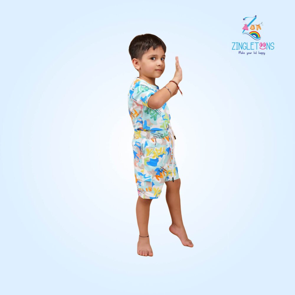 Kids Boy Printed Clothing Sets - Image 5