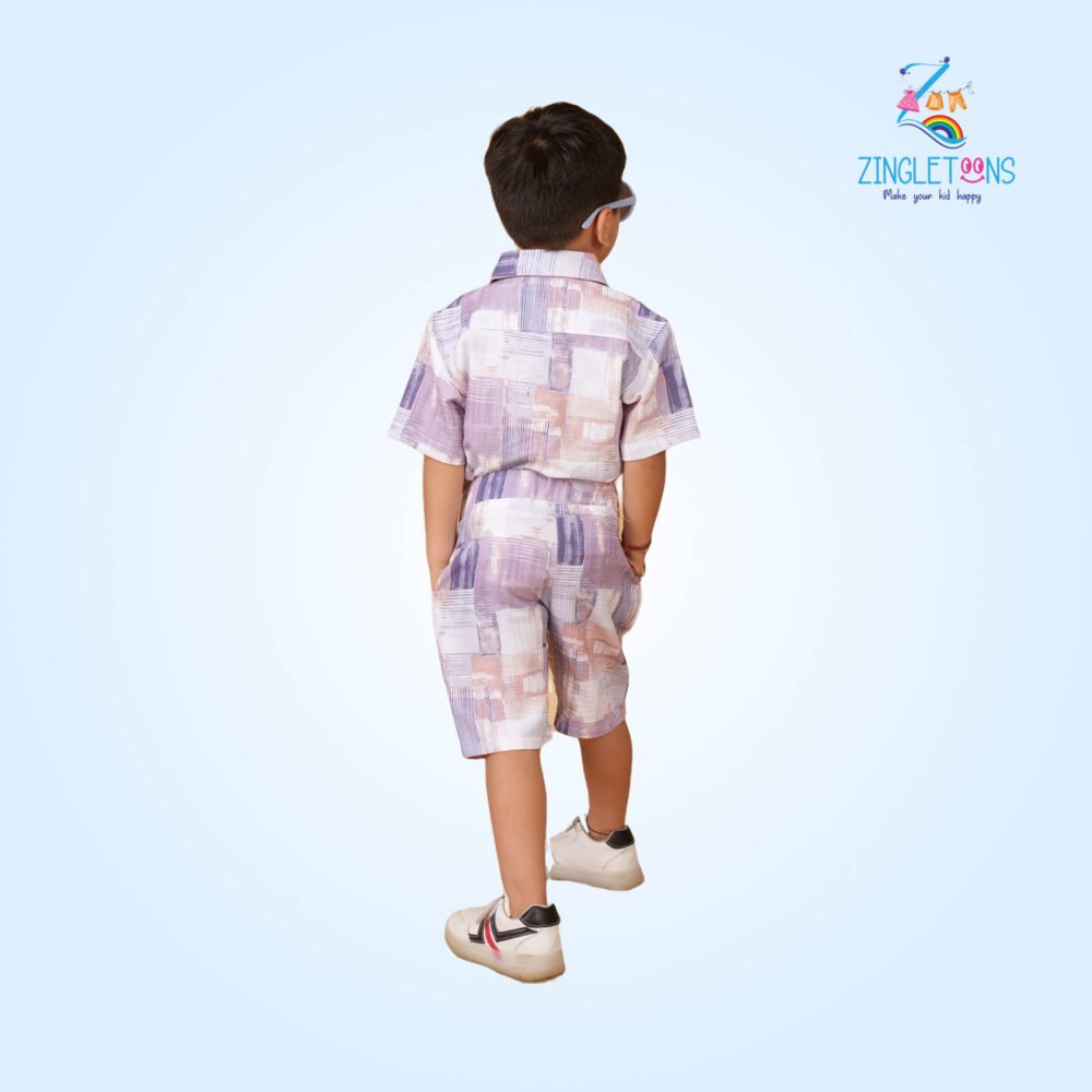 Boys Half Sleeves Shirts And Shorts - Image 4