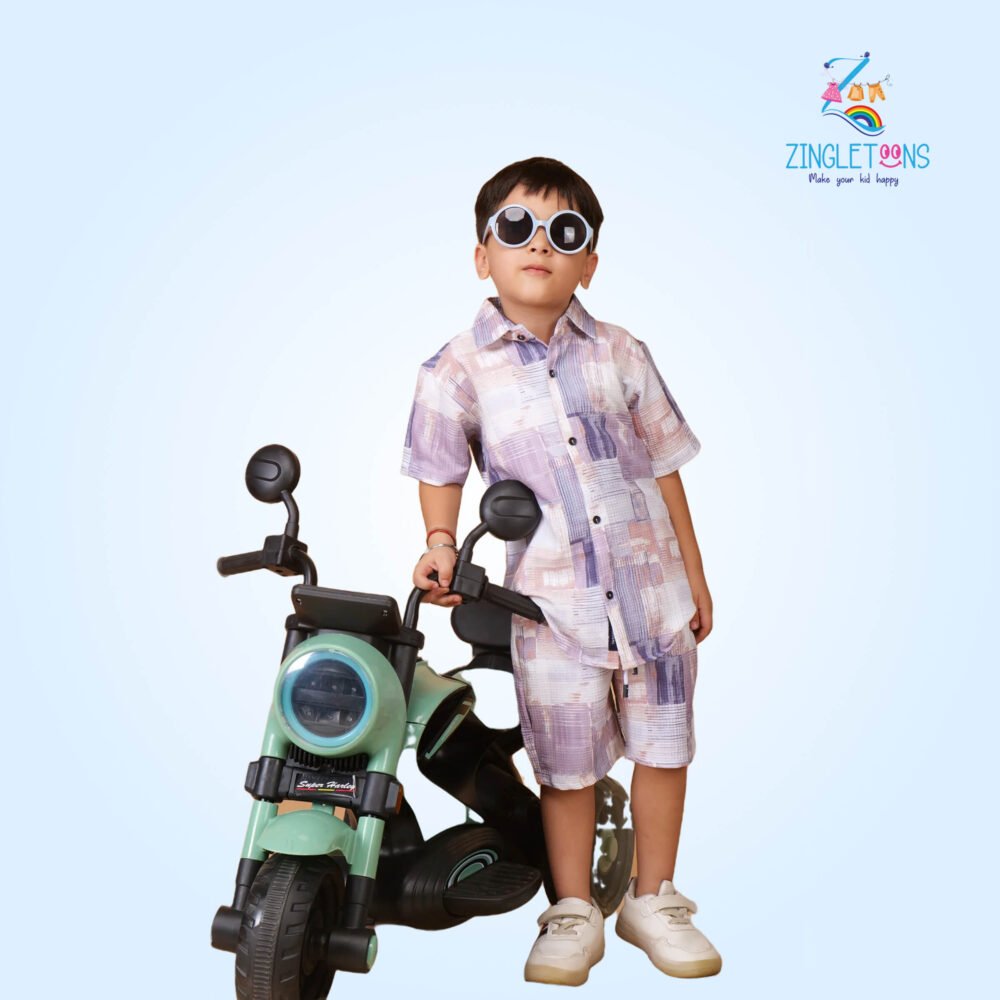 Boys Half Sleeves Shirts And Shorts - Image 5