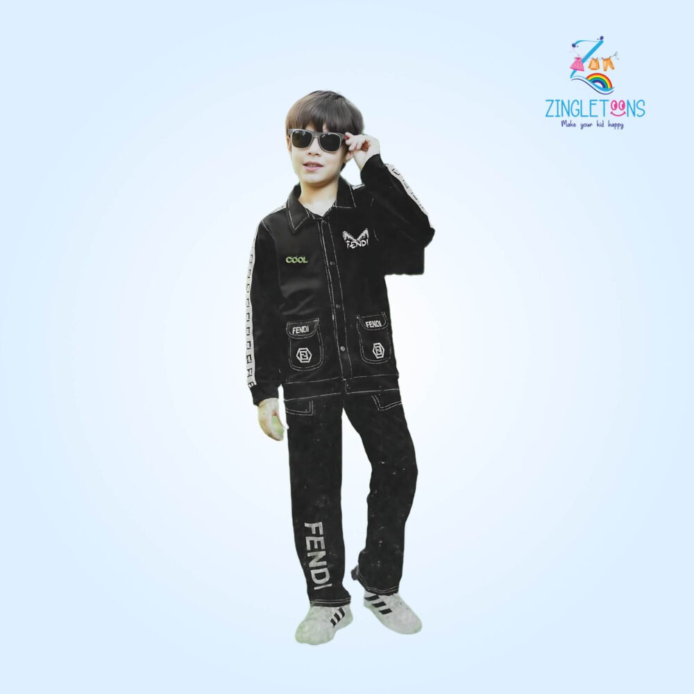Stylishbaby Full Sleeves Stripes Printed Set