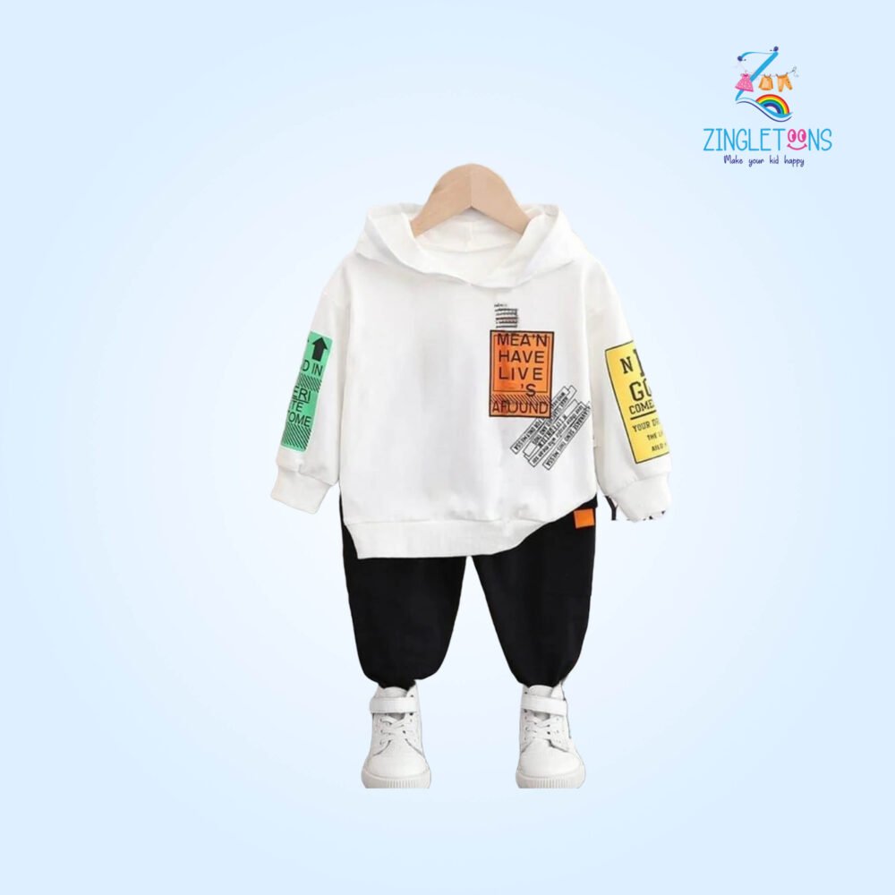 Trendy Kids Cartoon Patch Cord Set ✨🧢