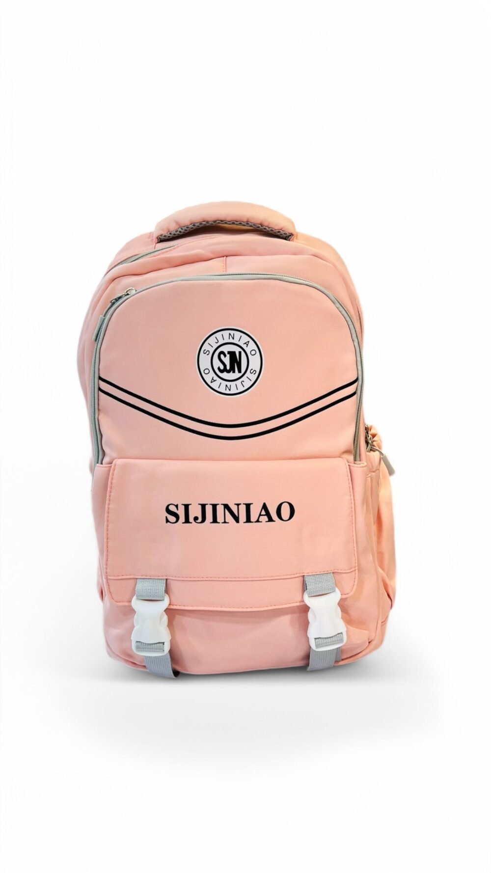 Peach backpack for girls
