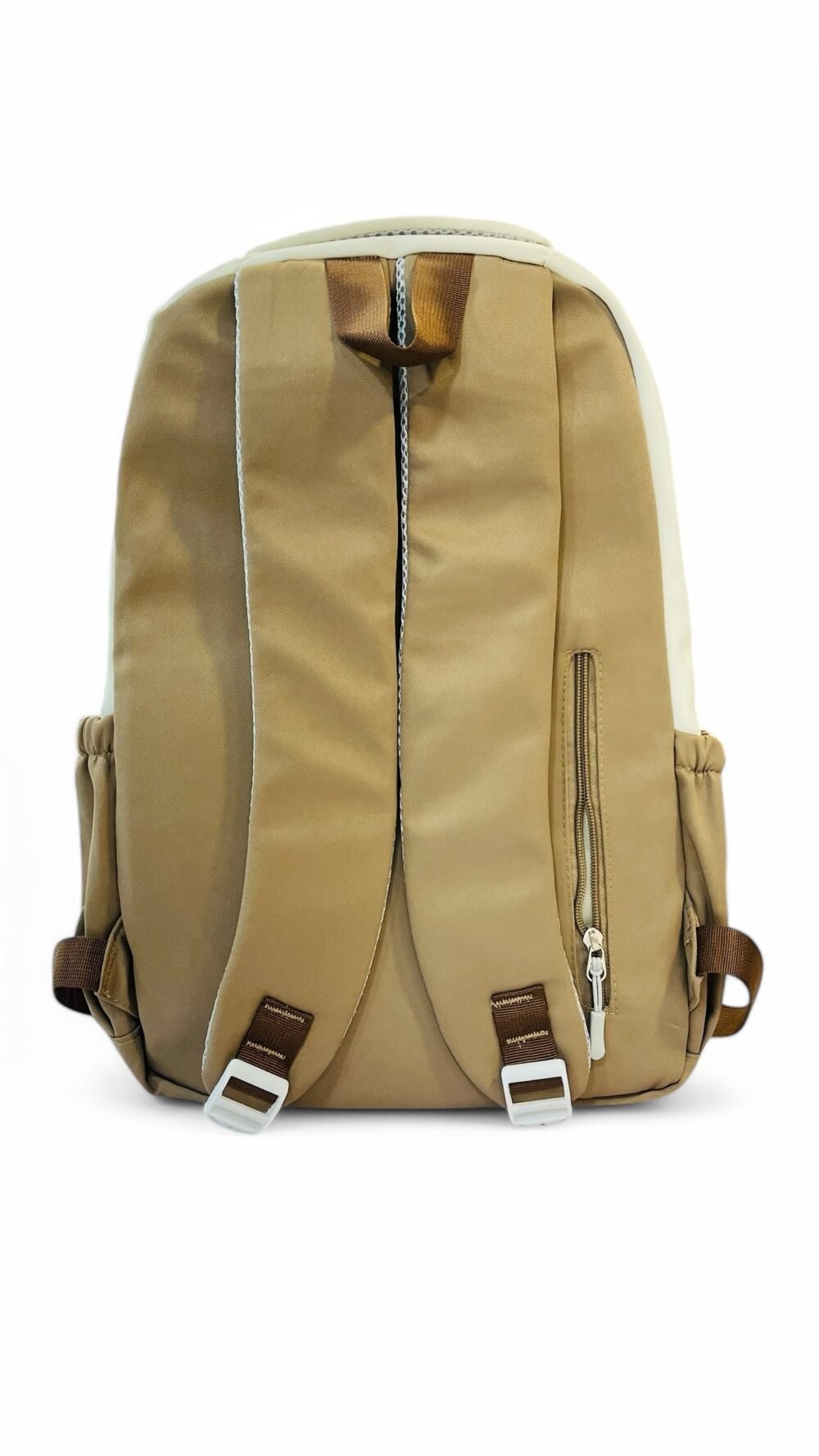 Light brown backpack for school kids - Image 4