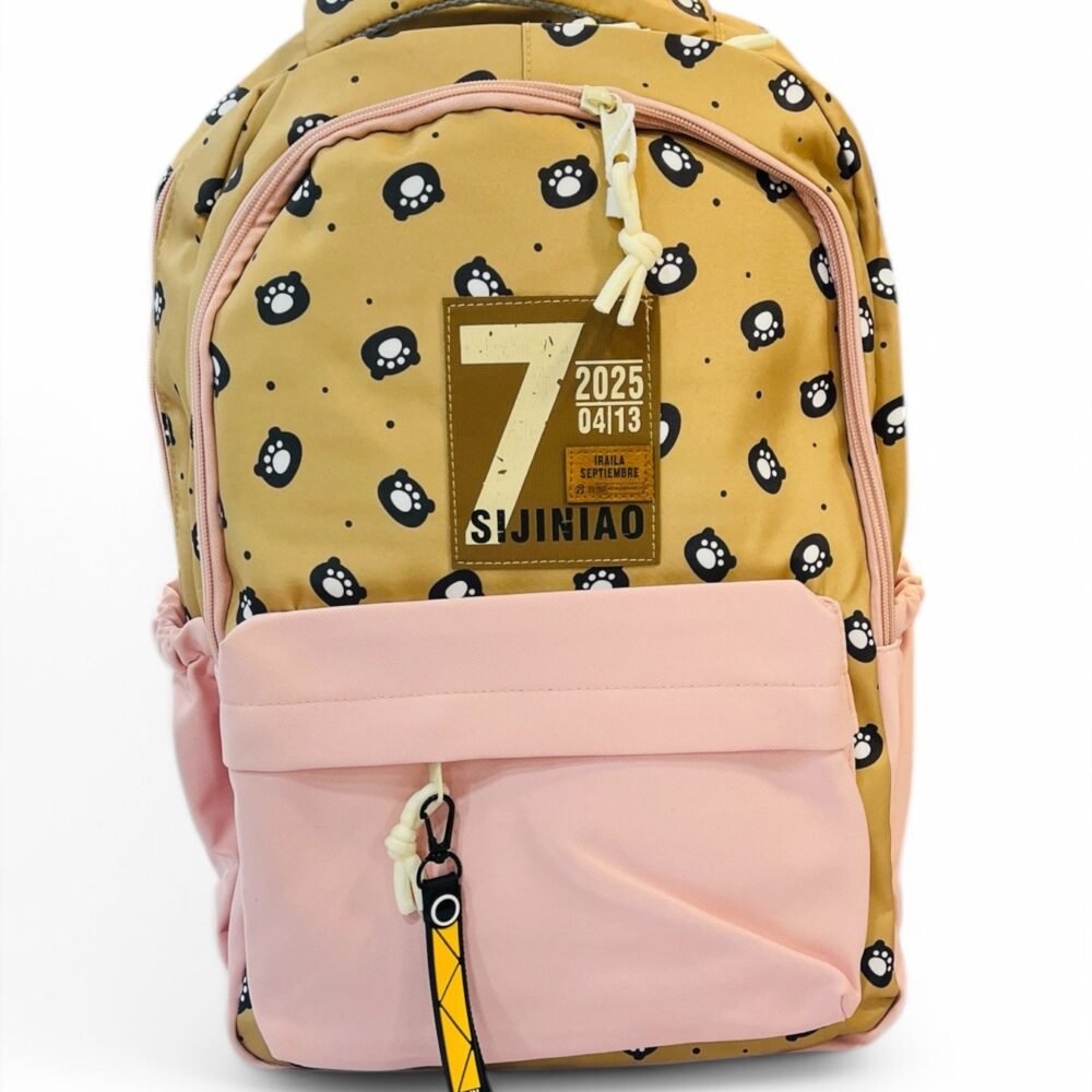 Printed backpack for girls