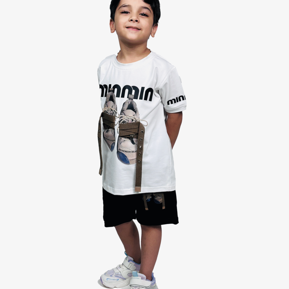 Boys 3D Printed Pure Cotton Cord Sets