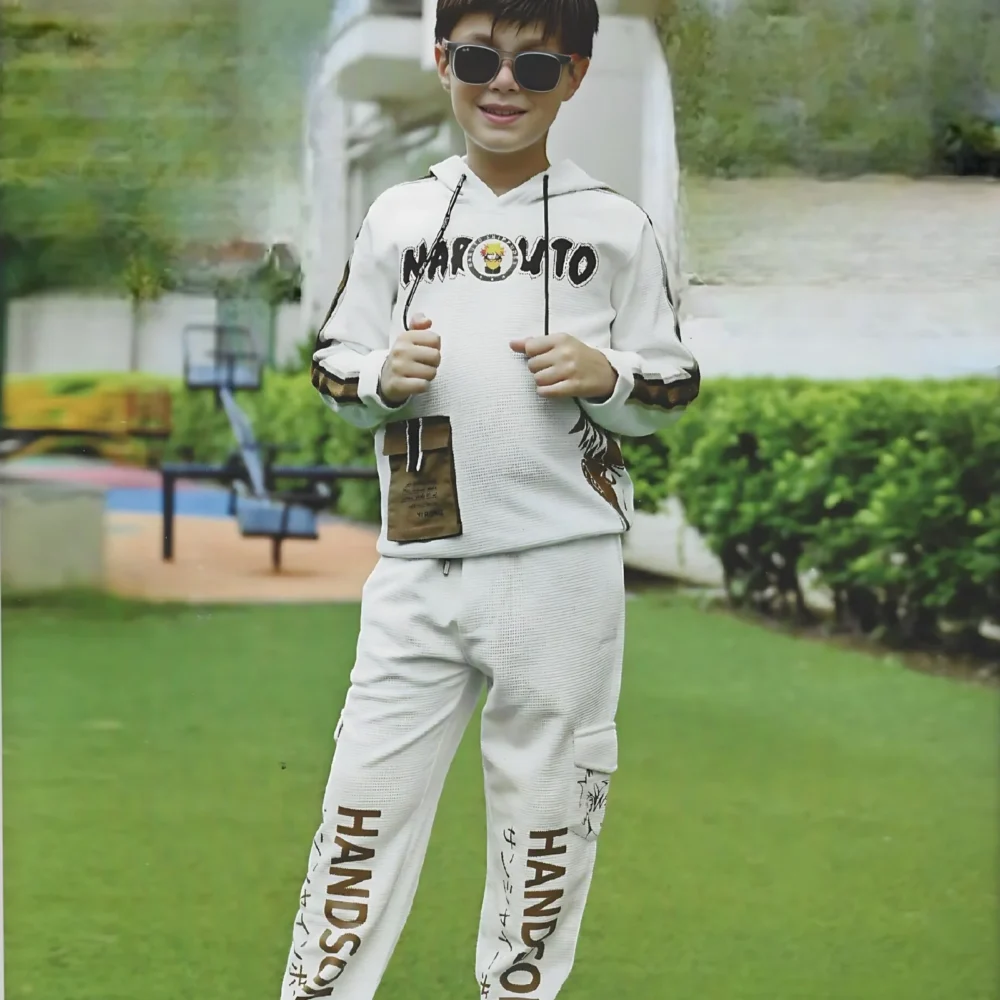 Stylish Naruto Printed Boys Track Suit