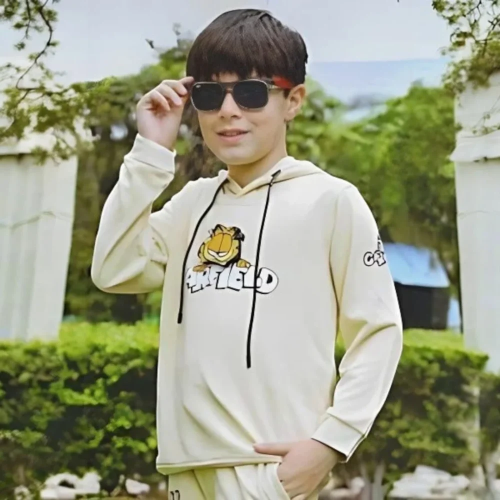 Boys Hooded Tracksuit Clothes - Image 2