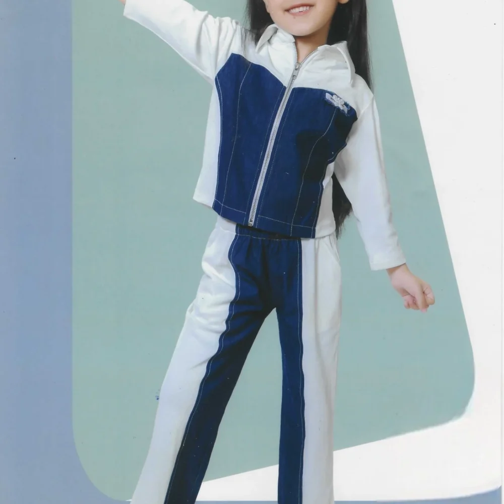 White Full Sleeves Top With Pant Co-Ord Set