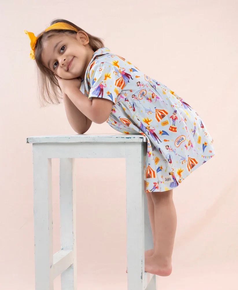 Circus Wonderland Peter Pan Dress