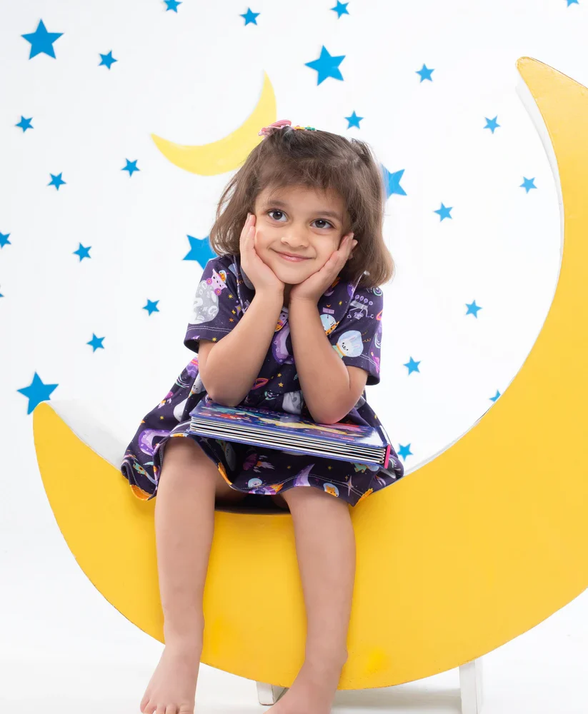 No Place like Space Peter Pan Dress