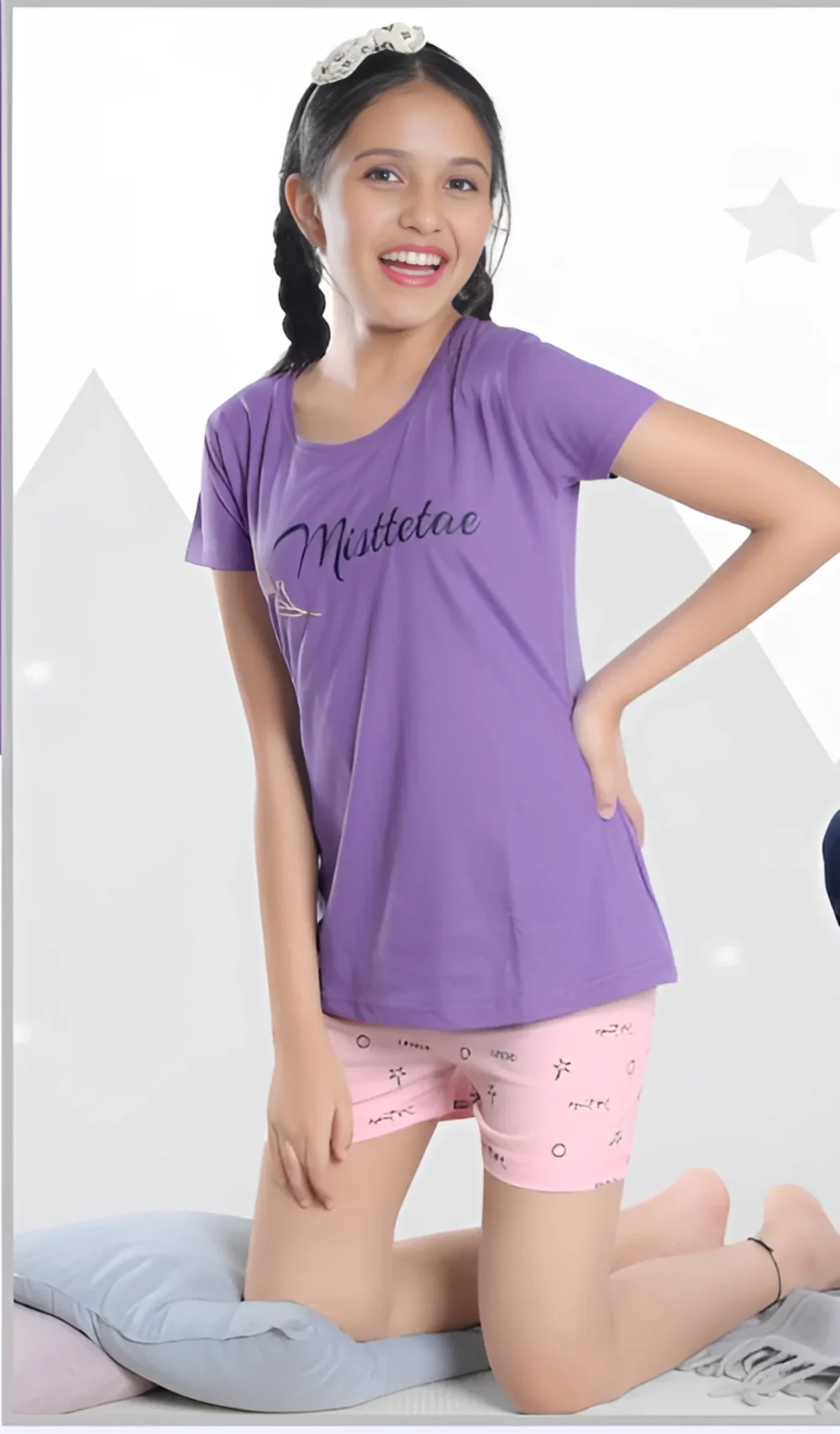 Girls Night Wear Combo Set - Image 2