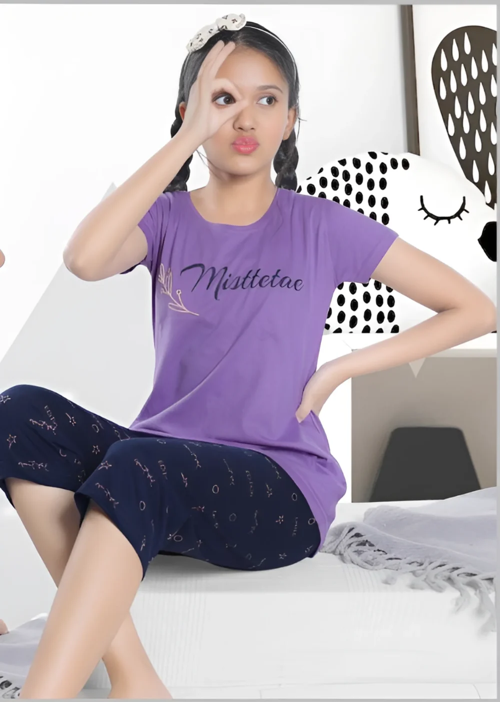 Girls Night Wear Combo Set - Image 3