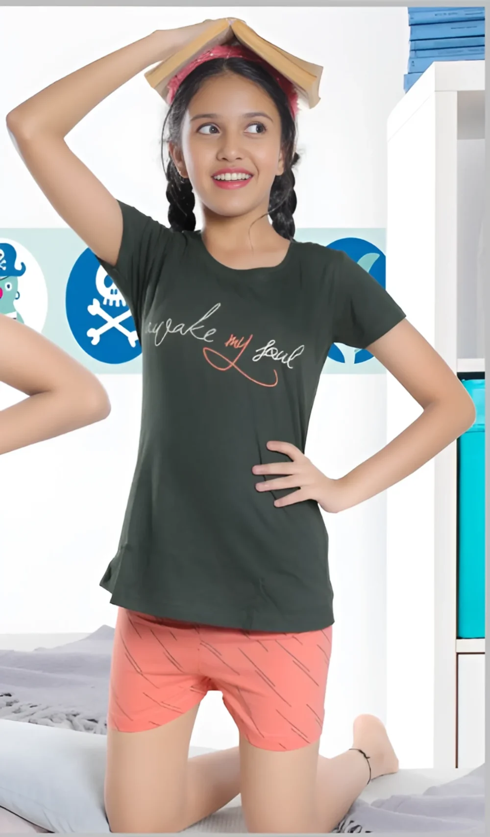Night Wear Combo Set For Kids Girls​ - Image 2