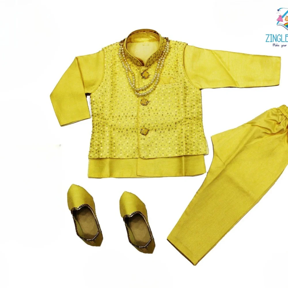 Stylish Ethenic Wear Set For Boys