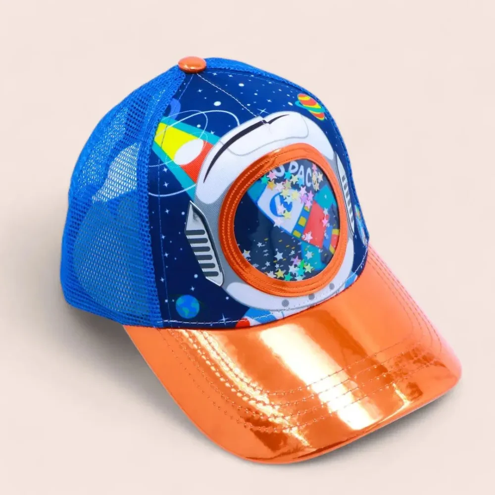 Space theme imported caps for boys - Image 3