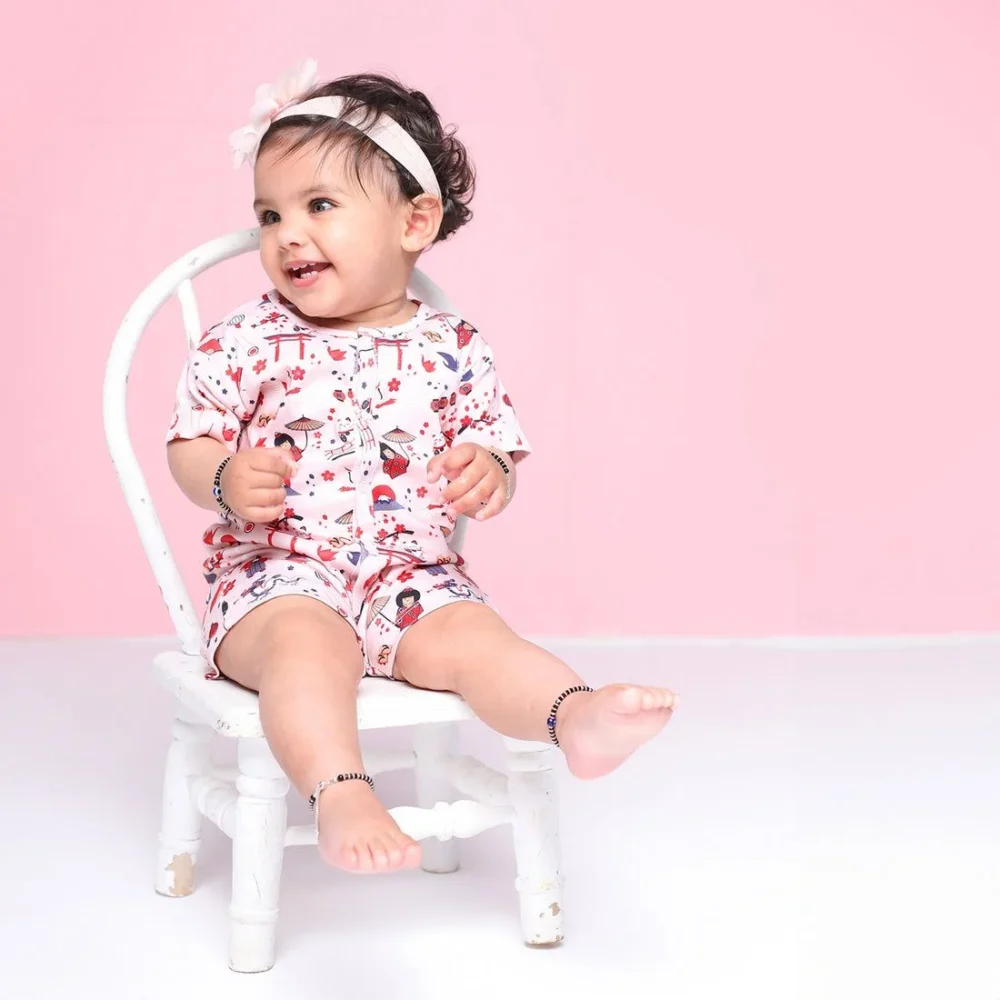 tokyo travelers short sleeve romper suit - Image 3