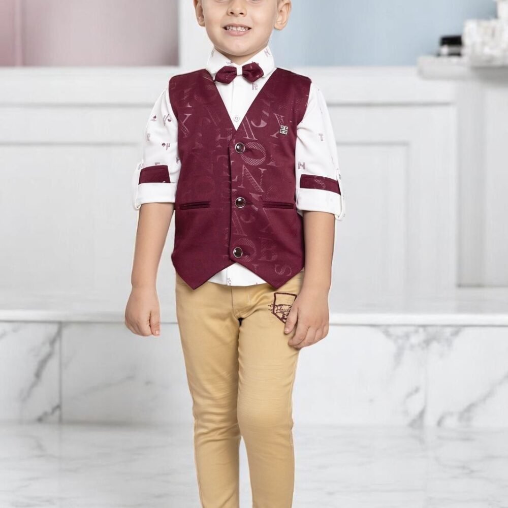Boys Waistcoat Set For Wedding, Festival, Party | Trendy & Stylish