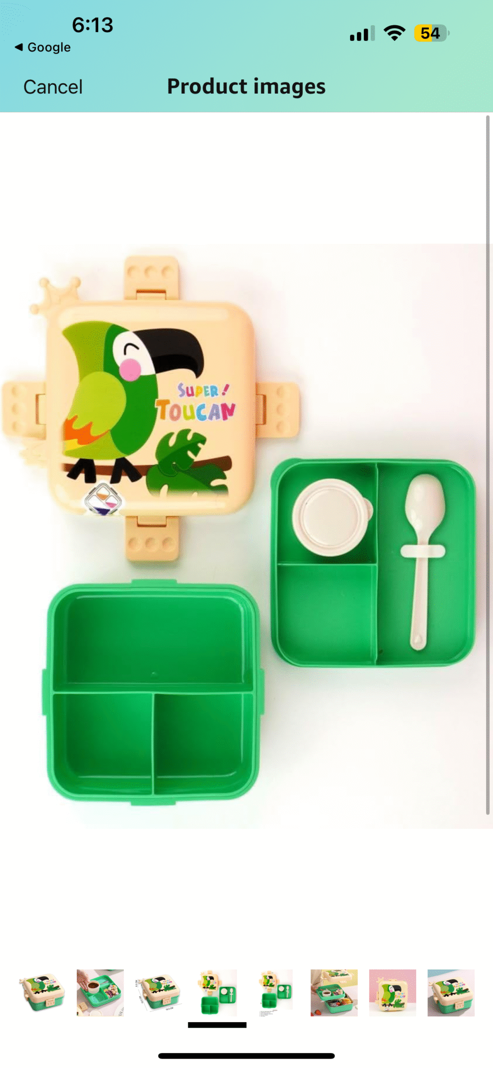 Kids Lunch Box – Cute Toucan Design | Leak-Proof & Durable - Image 7
