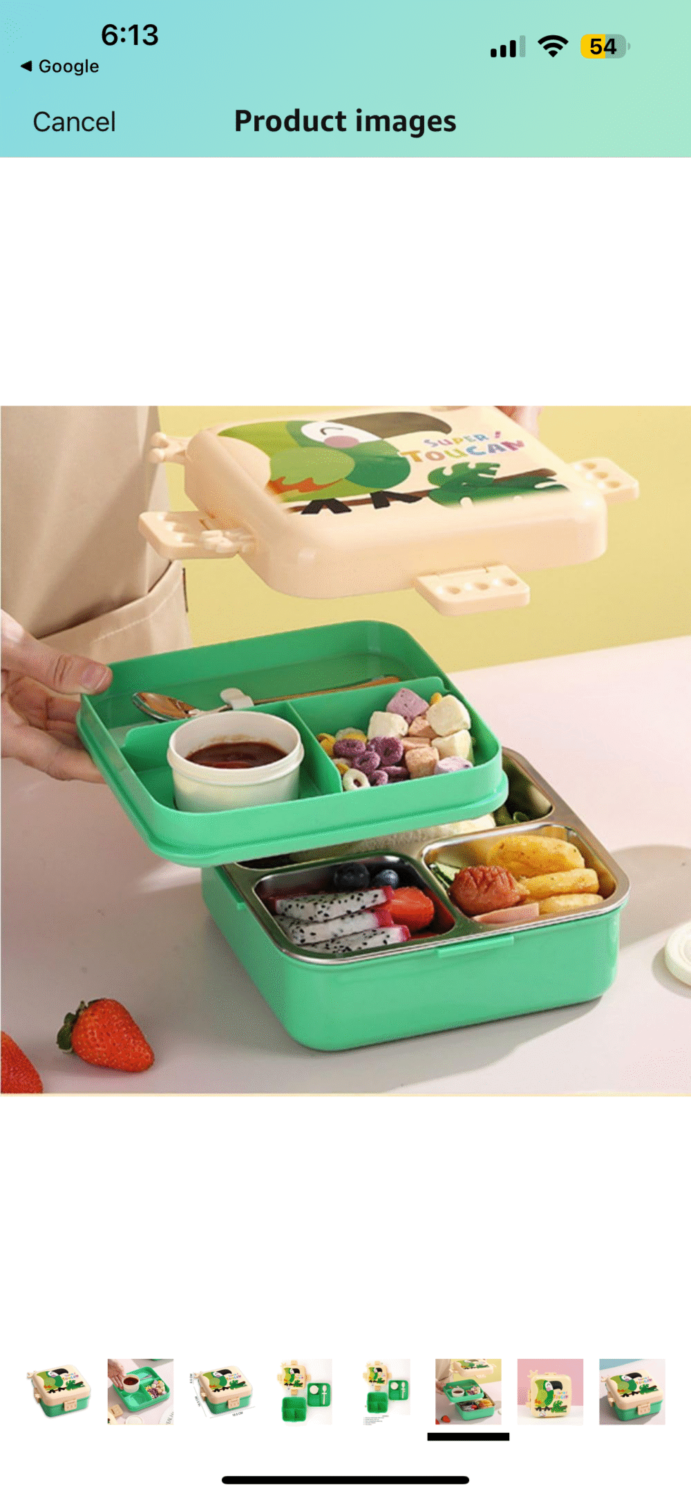 Kids Lunch Box – Cute Toucan Design | Leak-Proof & Durable - Image 13