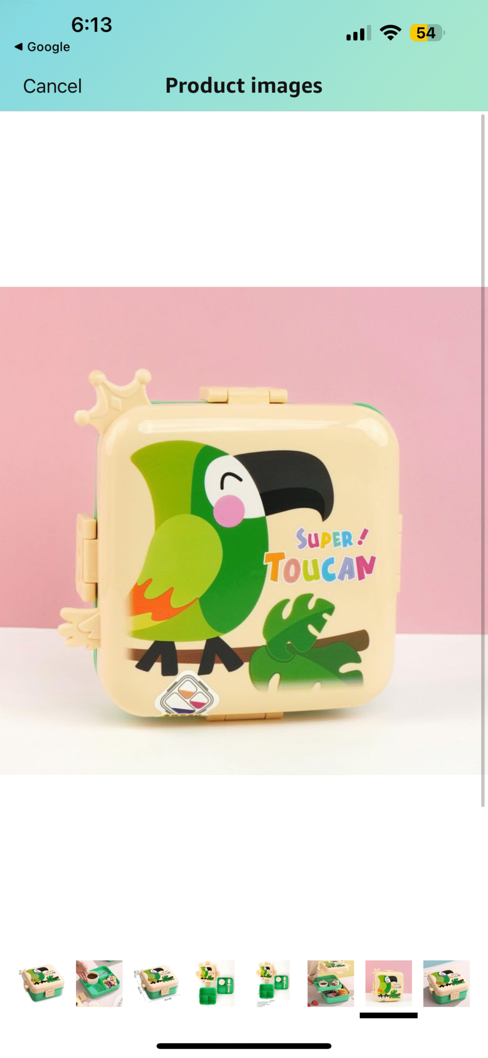 Kids Lunch Box – Cute Toucan Design | Leak-Proof & Durable - Image 6