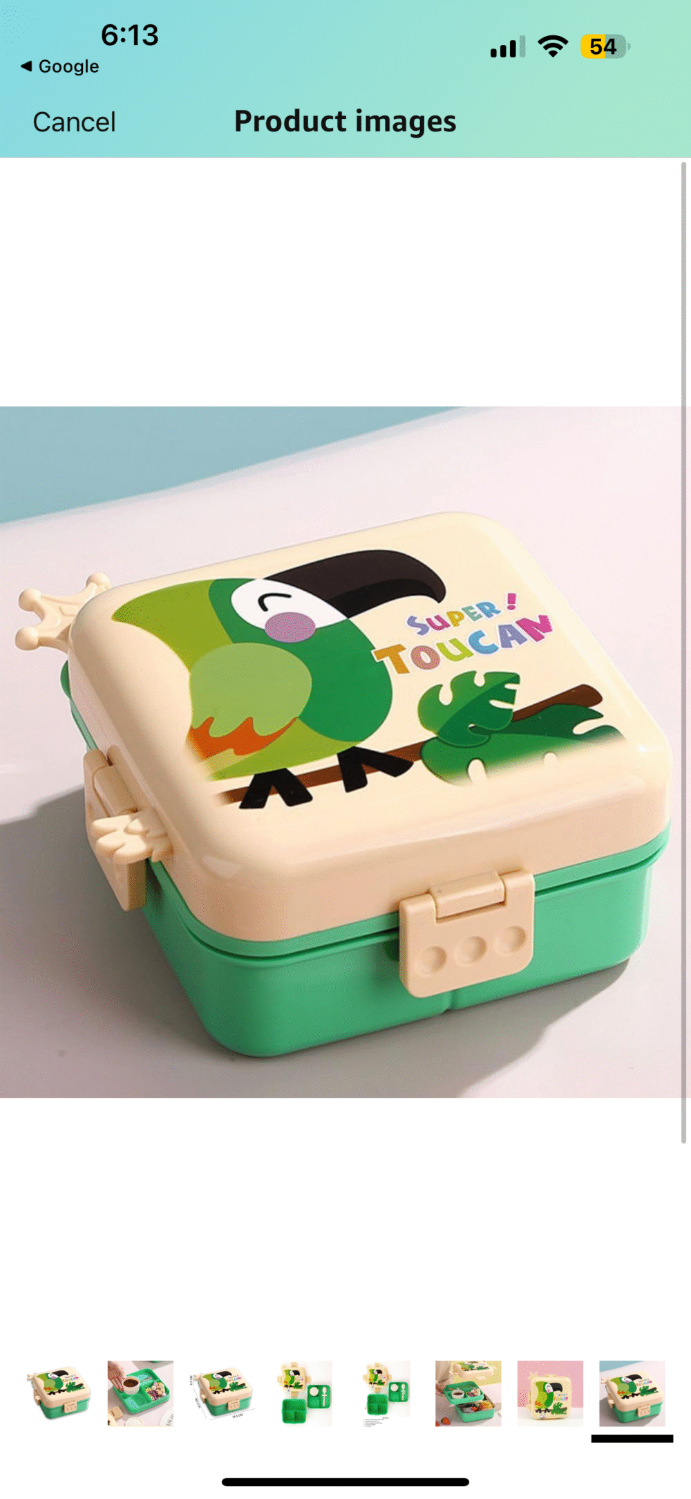 Kids Lunch Box – Cute Toucan Design | Leak-Proof & Durable - Image 5