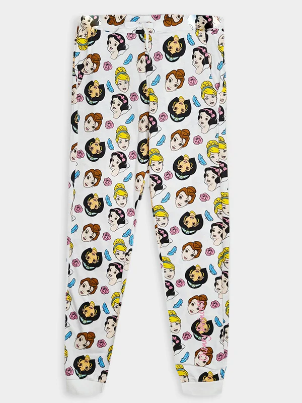 Disney Princess Kids Night Suit – Soft Cotton Sleepwear Set for Girls - Image 3